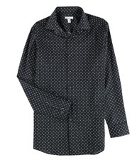 bar III Mens Daisy Print Button Down Dress Shirt