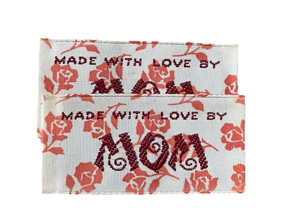 Винтажный микс лот пришить в этикетки тканые этикетки новый старый запас бабушка мама 20ct - Изображение 3 из 4