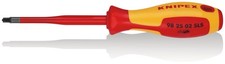 Image of Knipex 98 25 02 SLS VDE Insulated (Slim) Plus/Minus Screwdriver PZ/S2 x 100mm