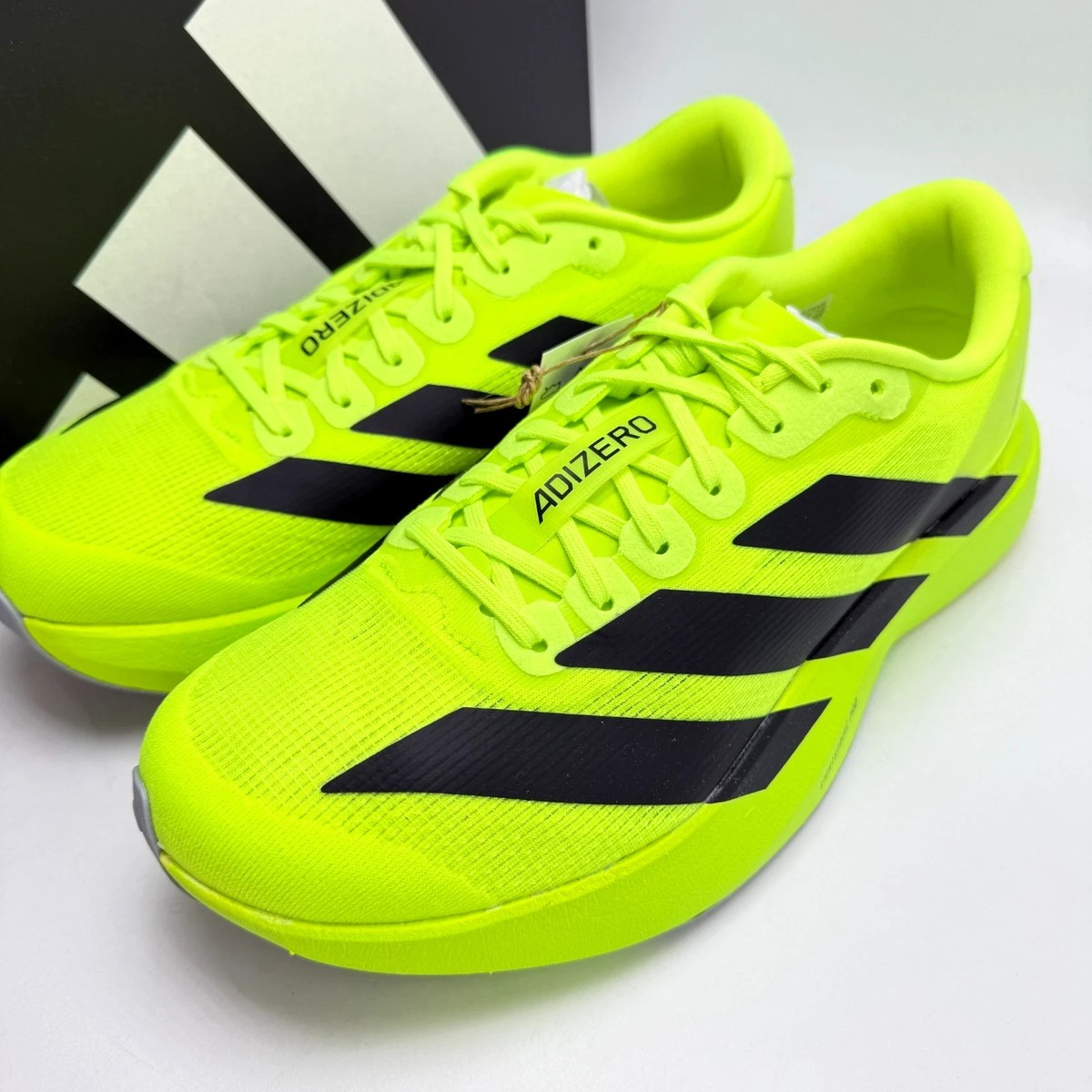 Adidas Men's Adizero Evo SL Lucid Lemon Sneakers | eBay