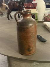 John Rezner Pottery Fairhope, Alabama Brown Clay Jug - Exec. Cond.