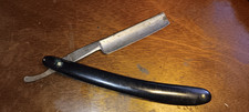 VINTAGE CHAS. R. COATES BALTO. MD MADE IN GERMANY "BLUE STEEL" STRAIGHT RAZOR