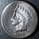 1871 INDIAN HEAD CENT   *KEY DATE*