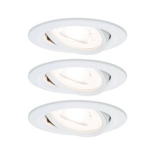 Paulmann 93467 Recessed Lamp Kit 3 LED Single Color GU10 19.5W White
