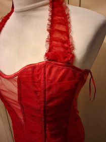 Ann Summers Anya Basque Corset Top Size 14 BNWT Sexy Boned Adjustable - C252