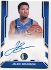 JALEN BRUNSON 2018/19 PANINI DONRUSS RC ROOKIE NEXT DAY AUTOGRAPH SP AUTO RARE