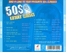 KARAOKE - 50'S KARAOKE CLASSICS NEW CD