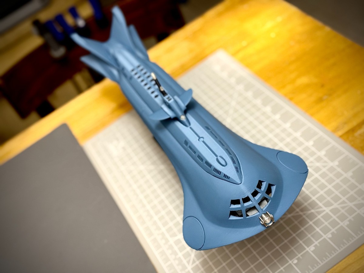 Seaview Submarine - Voyage To The Bottom Of The Sea (NAVY BLUE