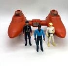 Twin Pod Cloud Car Star Wars ESB 1980 Kenner Vintage Vehicle with guards, Lando