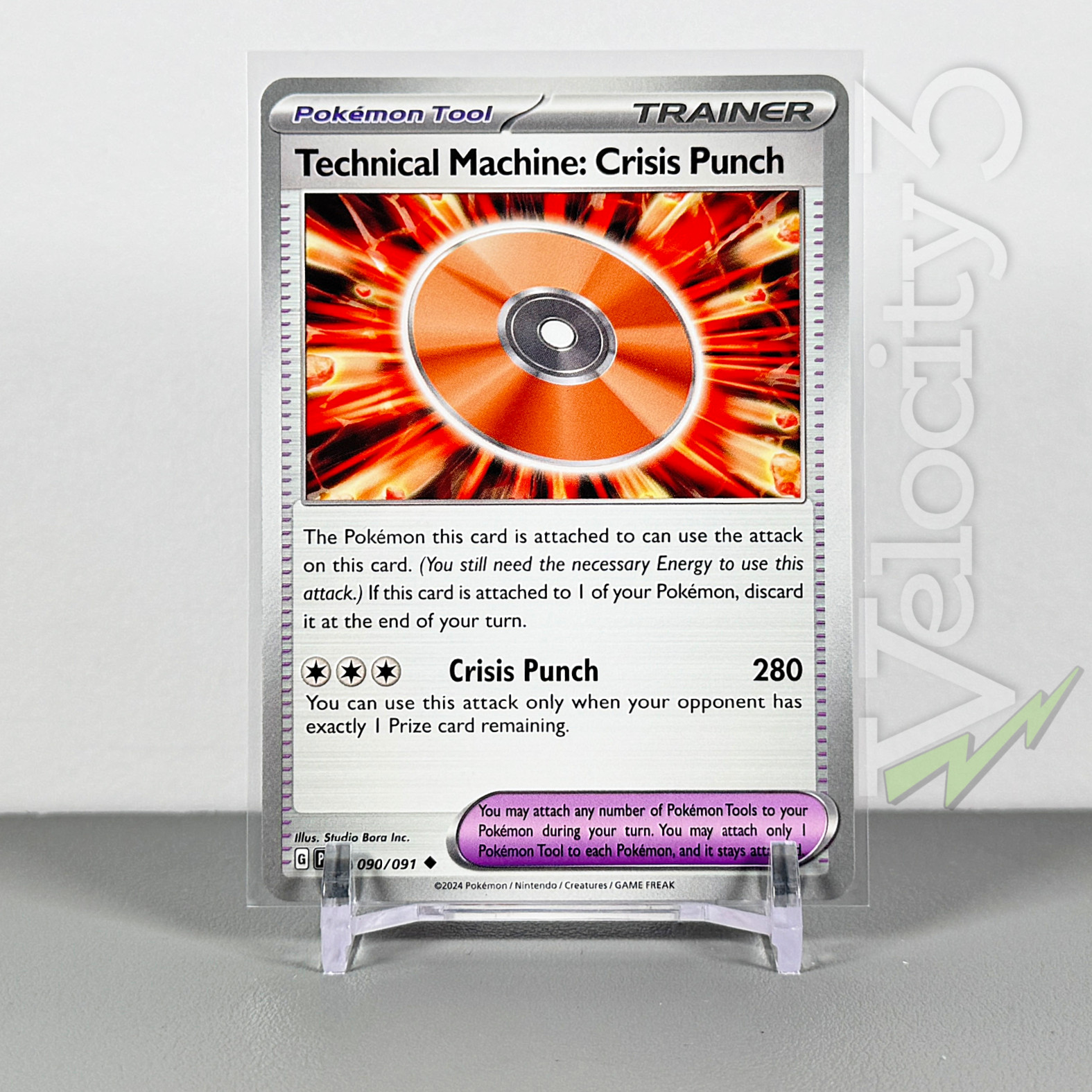 Pokemon TCG Tool Card - Technical Machine: Crisis Punch 90/91 | Paldean Fates