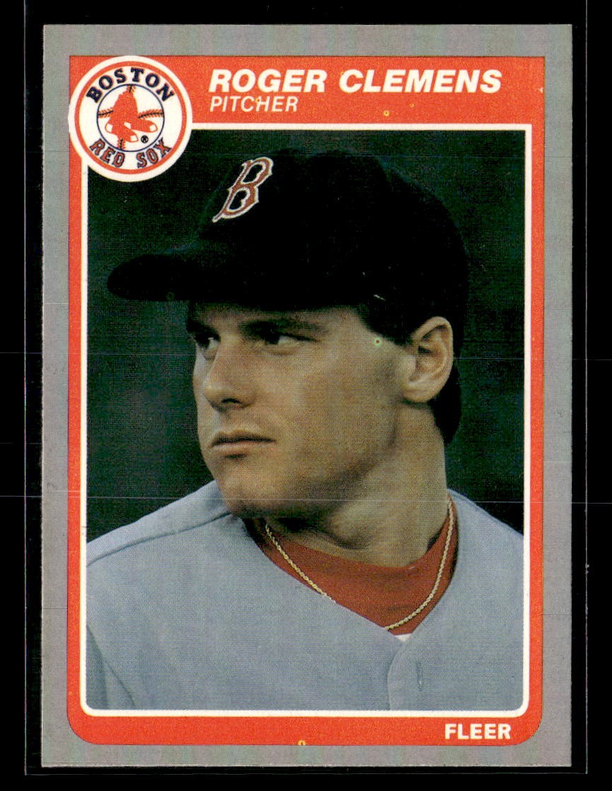 1985 Fleer #155 Roger Clemens Rookie RC