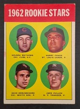 1963 Topps #54 Dave DeBusschere Rookie Stars ERROR Card 1962 Variant VG Vintage. rookie card picture