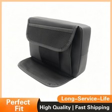 Black Car Center Console Armrest Box Cushion Cover Pad Mat Protector Accessories