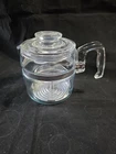Vintage Pyrex 7754 4 Cup Flameware Glass Coffee Percolator Basket Strainer