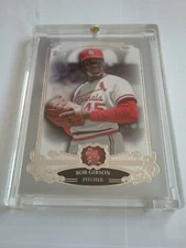 Bob Gibson SP Elite Insert St   Louis Cardinals Hof No Te12