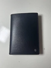 Cartier VIP Gift Black Leather Passport Holder - New Boxed Luxury Ad Gift