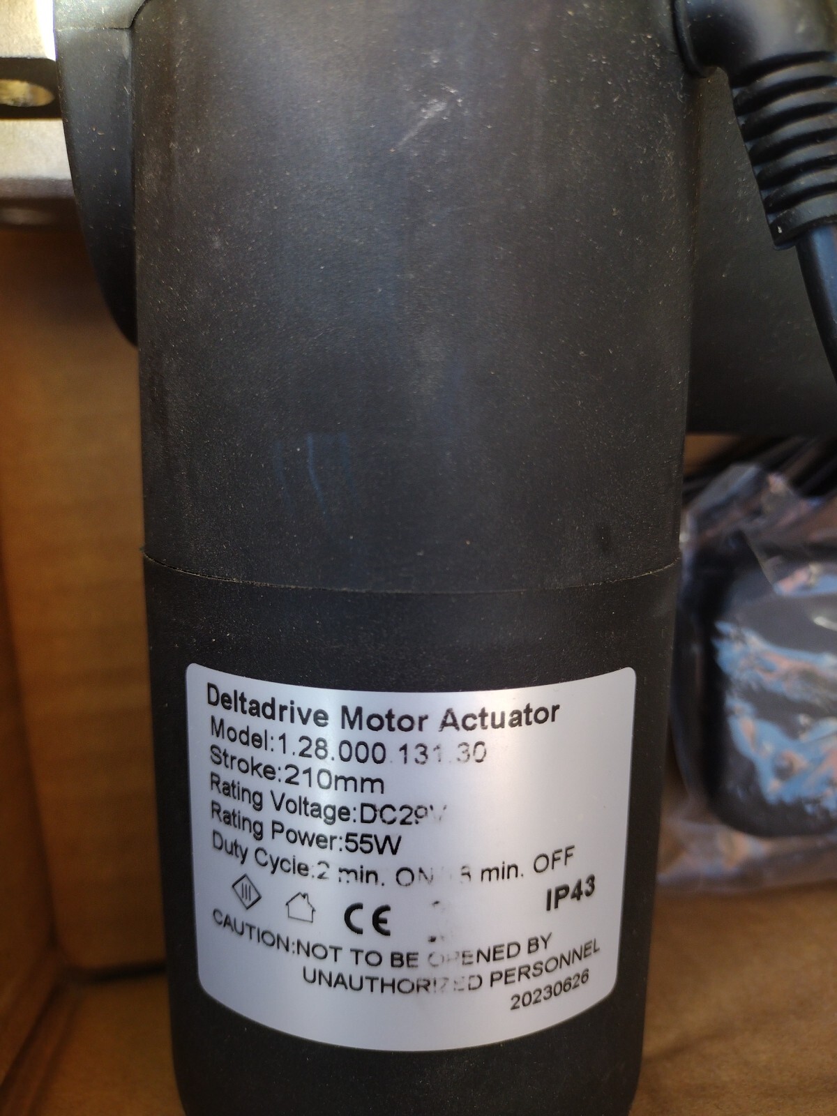 Linear Actuator Motor Deltadrive 1.28.000.131.30 for Power Recliner Lift Chairs