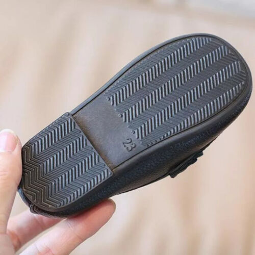 Toddler Boys School Garden Leather Shoes Casual Kids Party Wedding Dress Loafers - Picture 8 of 16
