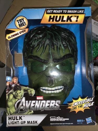 Marvel Avengers Assemble Hulk Light-Up Mask - Afbeelding 1 van 4