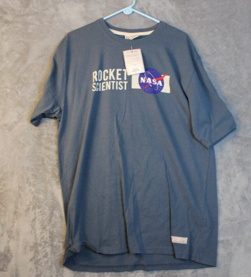 Red Canoe NASA Rocket Scientist T-Shirt Blue Size XXL - Main Image