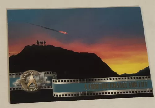 Star Trek Cinema Trading Card #25 William Shatner Leonard Nimoy