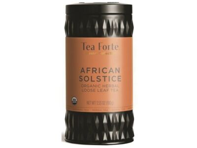 Tea Fortè Zylinder Dose Lose 100G African Solstice Tee Rot Vanille