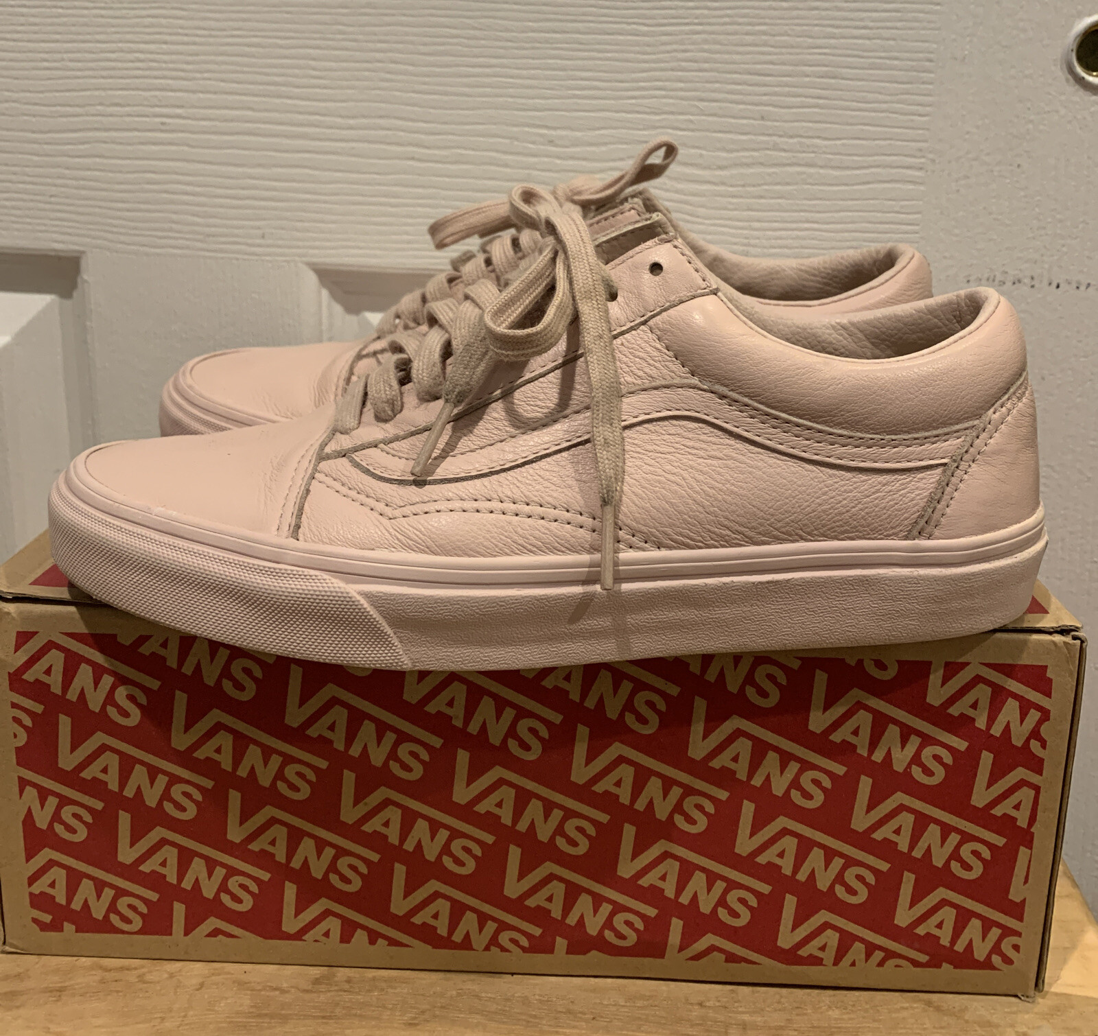 vans old skool sepia rose