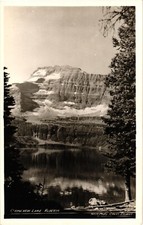 CANADA Cameron Lake Alberta British Columbia Real Photo Postcard RPPC