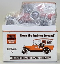 1993 Spec Cast 1916 Studebaker Trust Worthy Hardware Truck Bank Die Cast 1:25