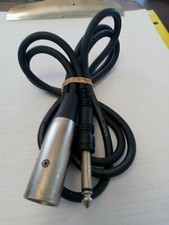 Livewire Essential Interconnect Cable 1/4" TS to XLR Male 5 ft. Black