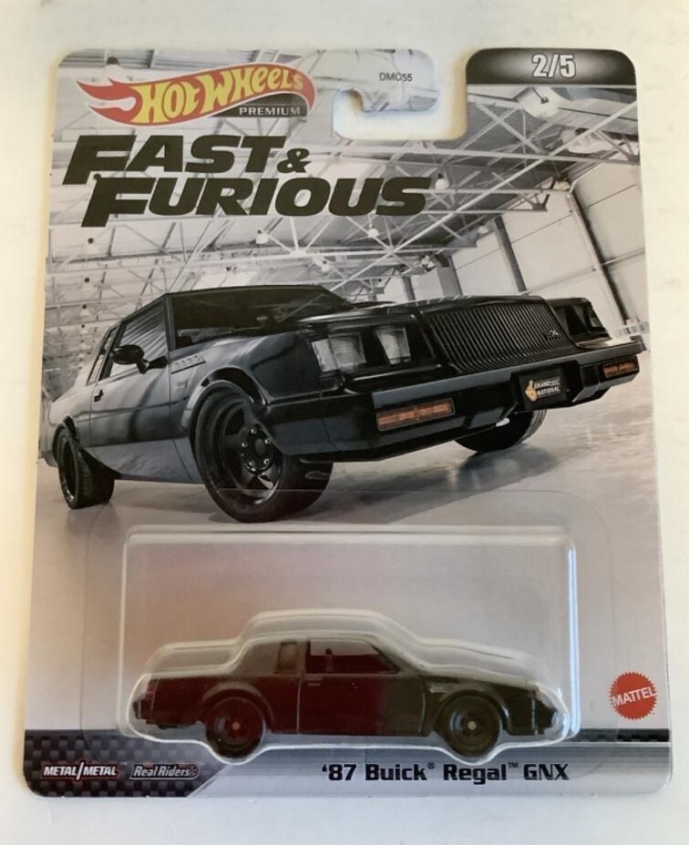 NEW Hot Wheels Premium Fast & Furious '87 BUICK REGAL GNX 1:64 Die-Cast Vehicle