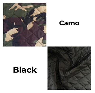 EU FABRICS 4oz Double Quilted Waterproof Fabric Outdoor Jackets coats Clothing material