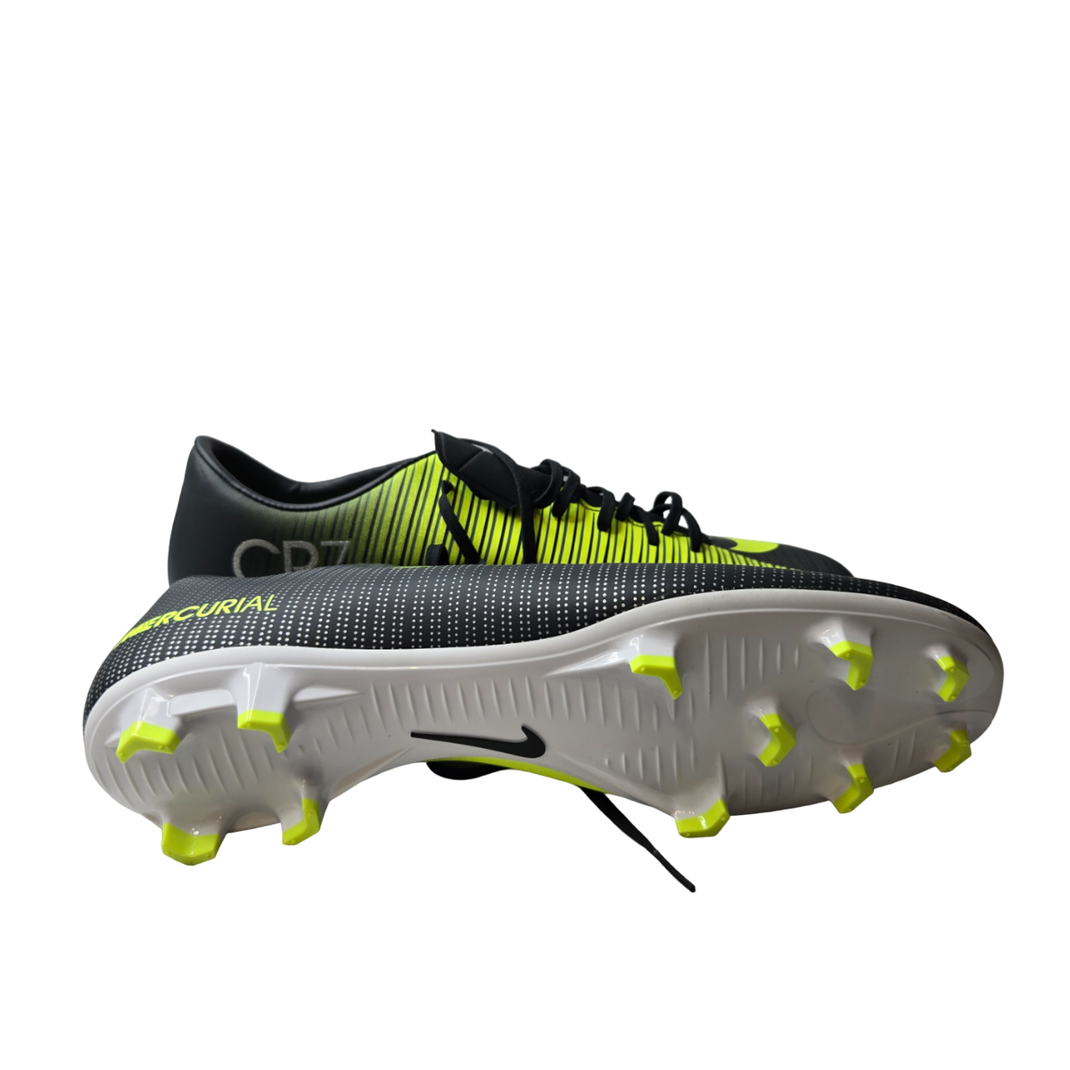 Nike Mercurial Victory VI CR7 FG Soccer Black/Green 852528-376