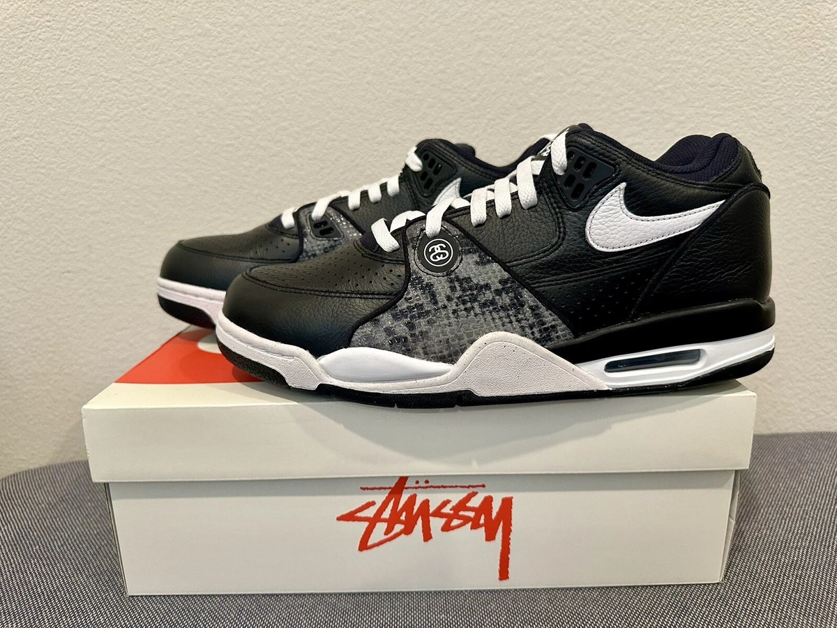 Stussy x Nike Air Flight 89 SP Low Black for Sale | Authenticity