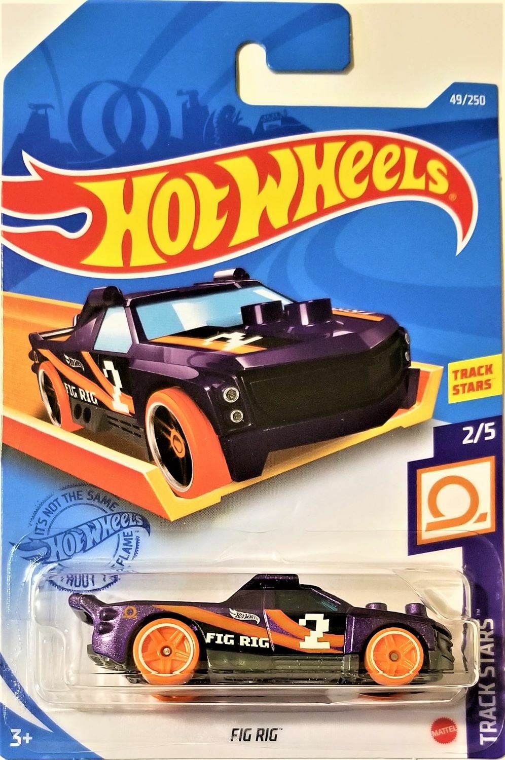 Hot Wheels - 2021 Track Stars 2/5 Fig Rig 49/250 (BBGRY81)