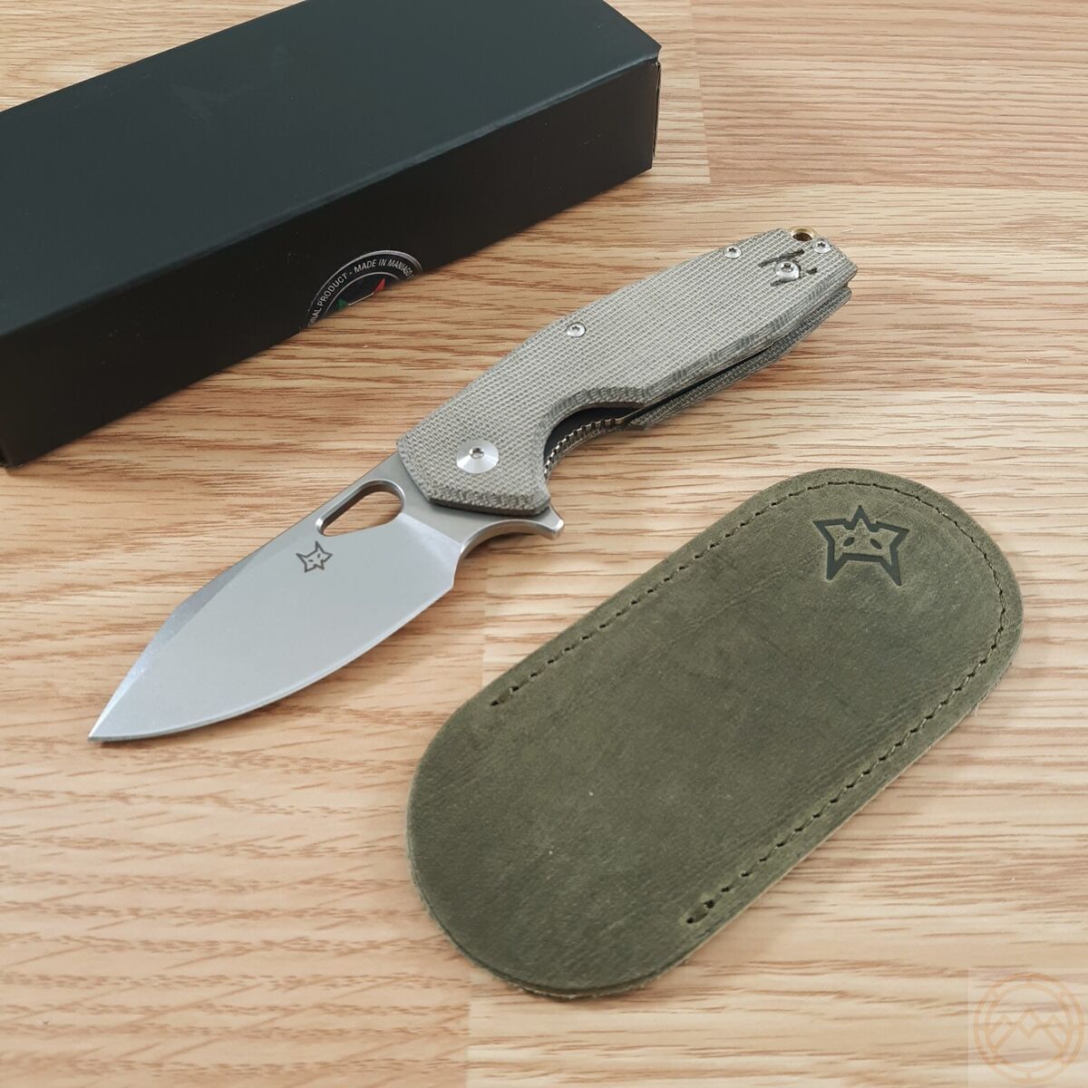 Fox Yaru Liner Lock Pocket Knife Bohler M398 Steel Blade Fox Yaru Liner Lock Pocket Knife Bohler M398 Steel Blade