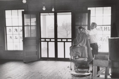 Mr. J.H. Parham, Friseur 4x6 Foto  