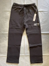 NEW Fear Of God Essentials 1977 Iron Relaxed Fit Straight Sweatpants Size Small