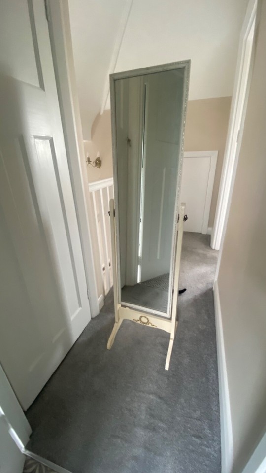 Freestanding full length mirror eBay