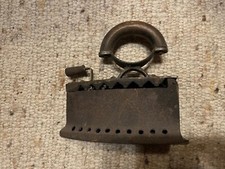 Altes Kohle Bügeleisen Antik Rarität Altertum Antiquität Sammler alte Sachen