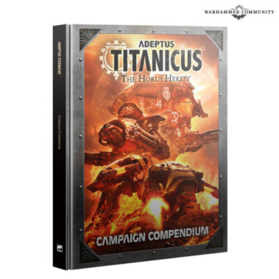 Campaign Compendium Book Adeptus Titanicus Warhammer 40K