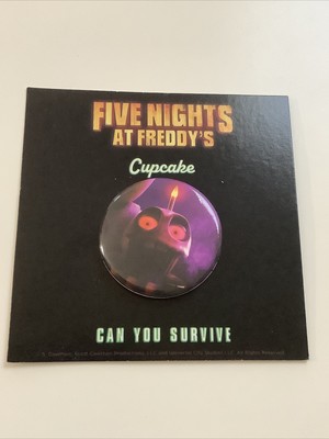 Five Nights at Freddy's Universal Studios Button Pins Blumhouse Cupcake