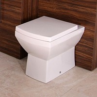 Square Toilet Back To Wall Pan Ceramic White Square Toilet Back To Wall Pan Ceramic White