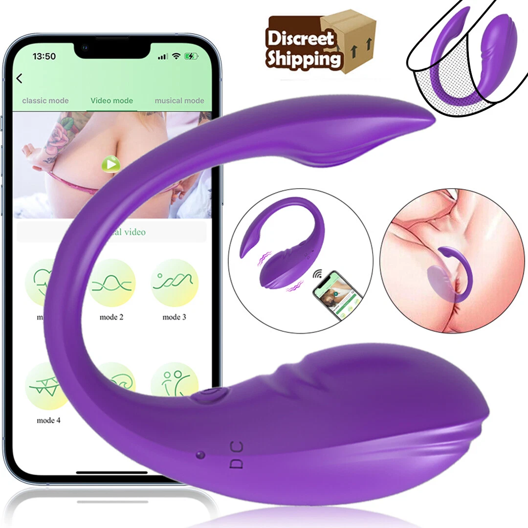 G-Spot Women Vibrator Dildo Remote Control App Adult Sex Toys For Women Massager eBay