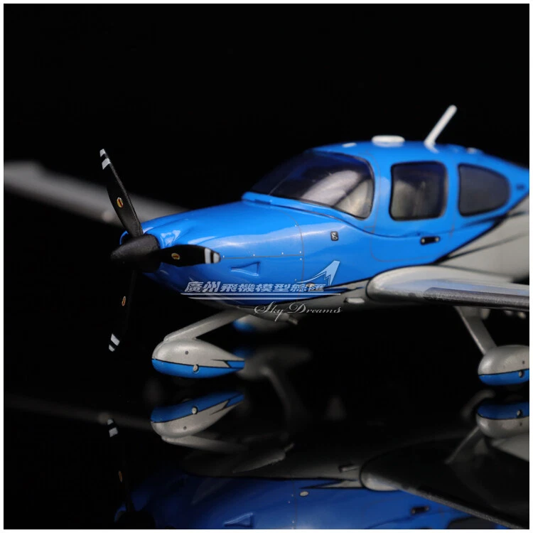 1:72 GeminiJets Cirrus SR22T G6 GTS Carbon Plane Airplane Diecast Aircraft Model - Image 3 of 4