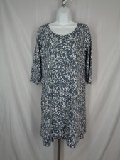 J Jill Pure Jill Gray White Dress Size XS 