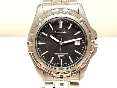 SEIKO QUARTZ 腕時計 メンズクォーツ ビンテージ VINTAGE SPORT RARE BEAUTIFUL TITANIUM MEN'S QUARTZ WATCH