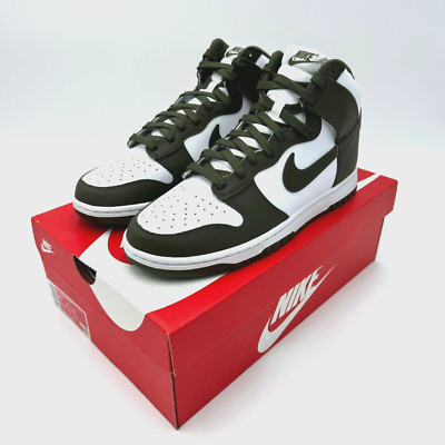 Nike Dunk High Retro Cargo Khaki Größe 44 10 - DD1399 107