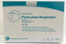 N95 Respirator Mask Winner Model WN-N95FGIN 50 Pack For Non Medical Use Mask NEW