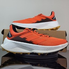 adidas Terrex Soulstride Ultra Trail Running Shoes Orange IE8455 Men's Sz 10.5